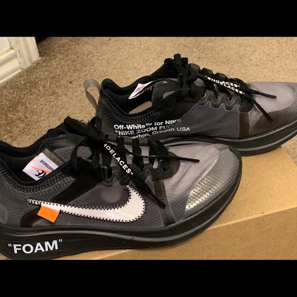 Off-white x Zoom Fly SP Black